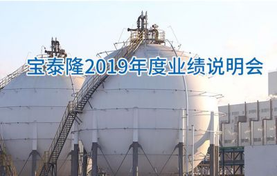 寶泰隆公司2019 年度業(yè)績發(fā)布會報道